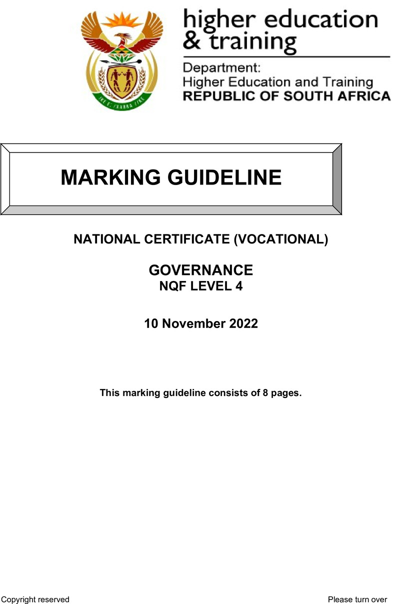 Nc1380 Governance L4 Nov Memo 2022 Signed Off