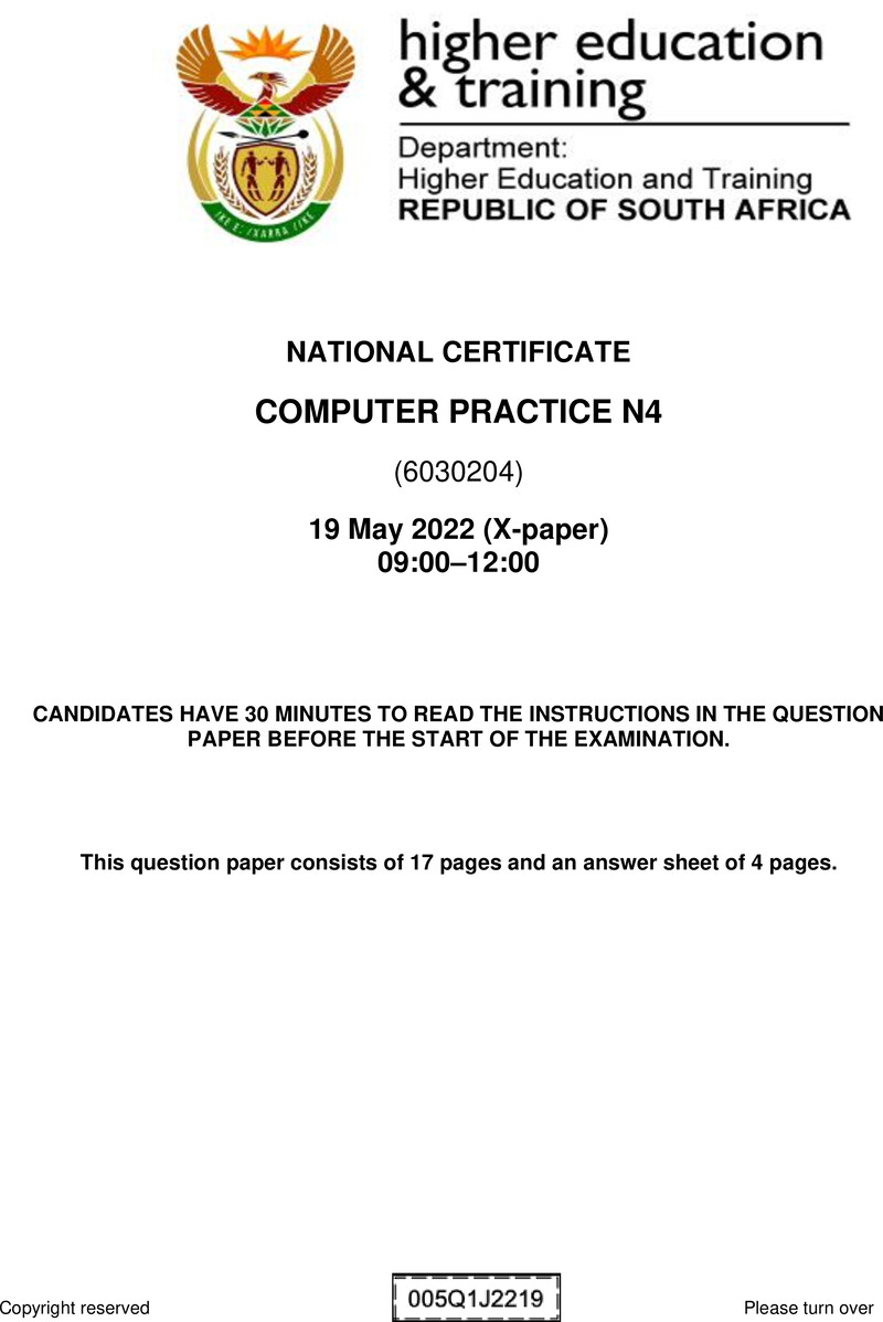 Practice N4 QP Jun 2022 preview