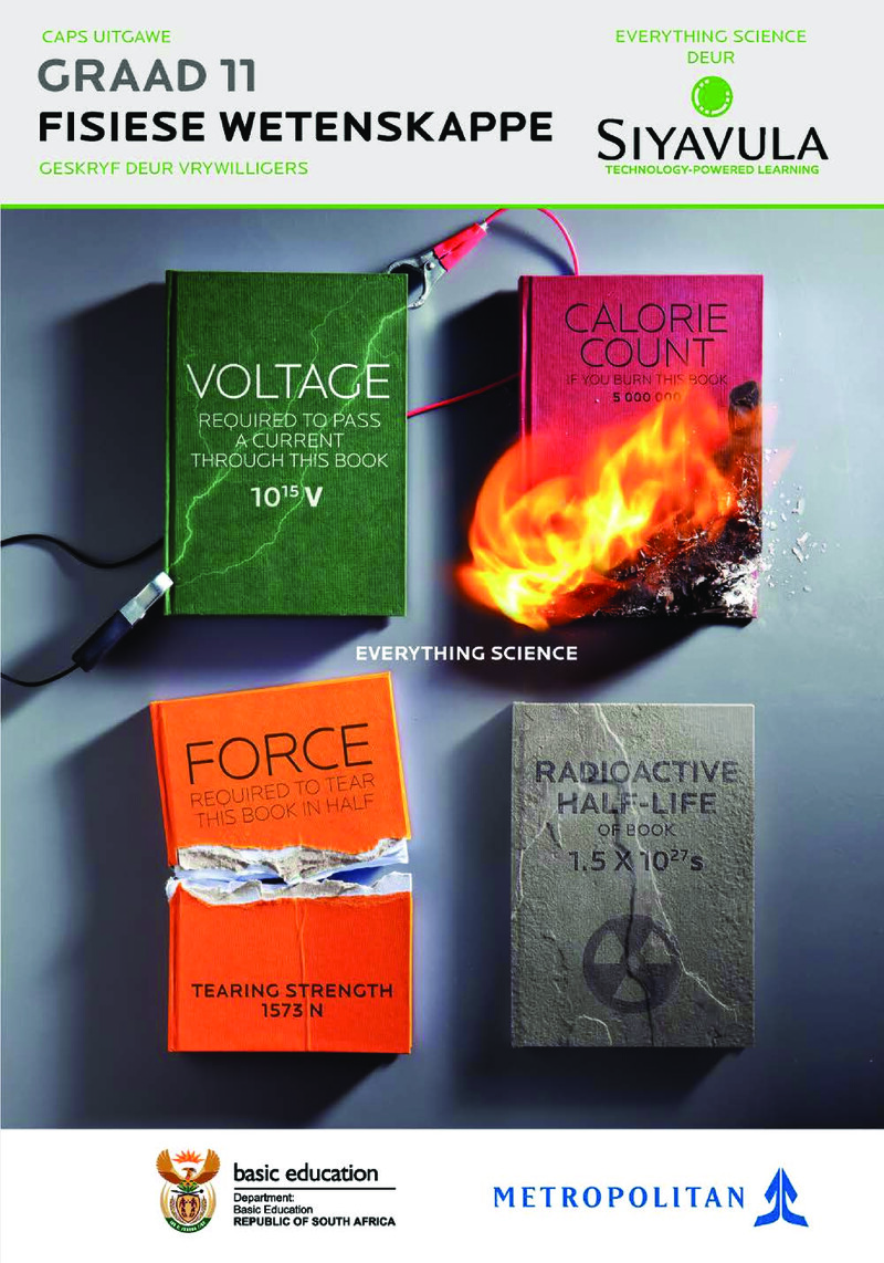 Fisiese Wetenskappe Graad 11 Siyavula Textbook