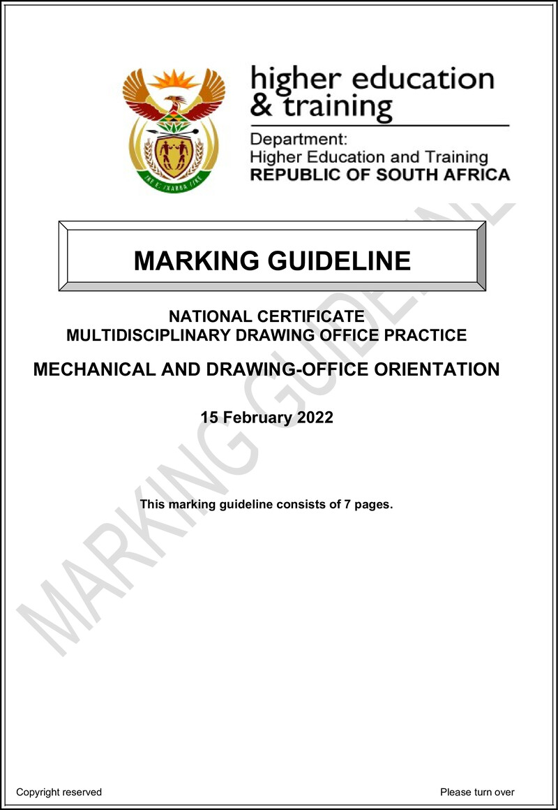 T1050 Mechanical And Drawing Office Orientation Memo April 2022 2