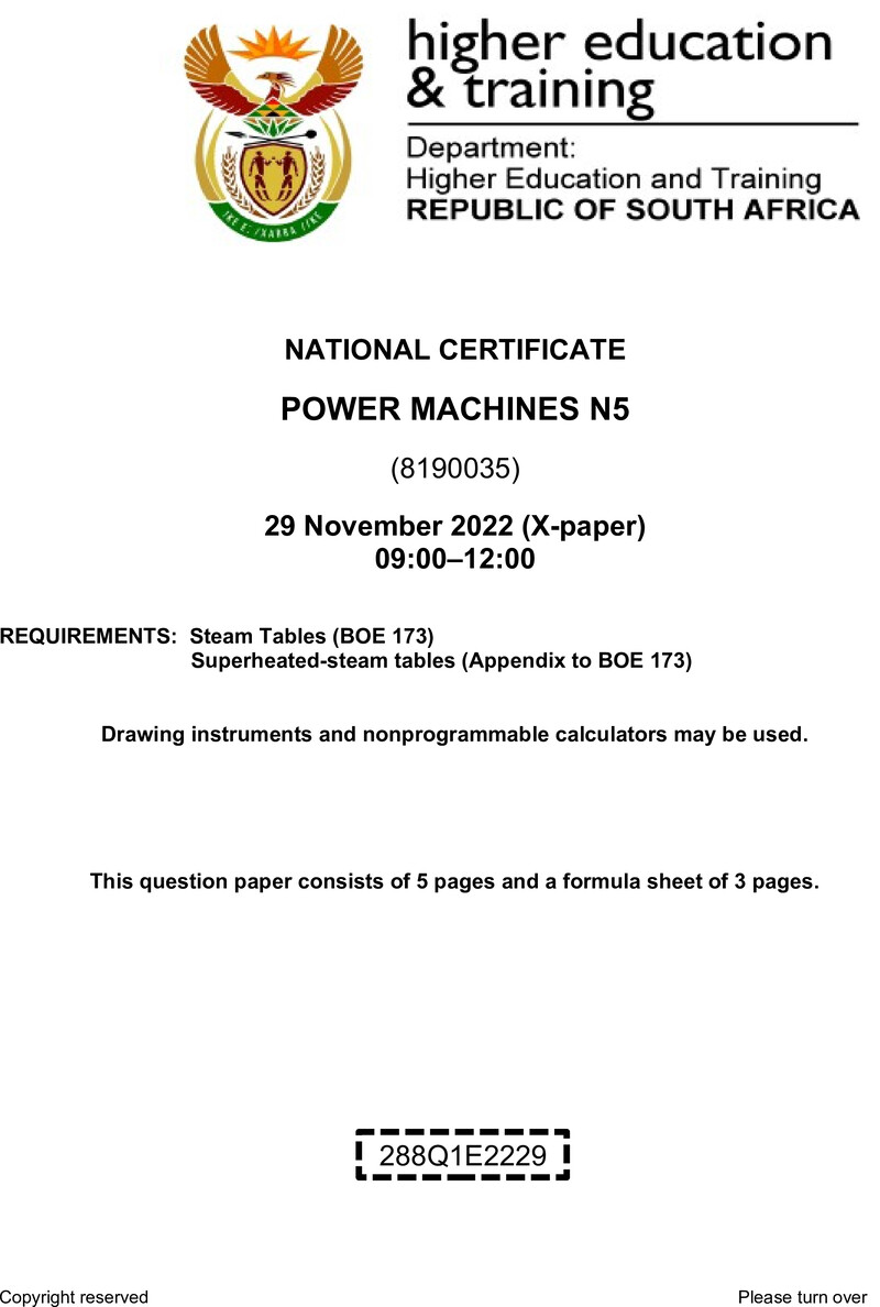 Machines N5 Nov QP 2022 preview