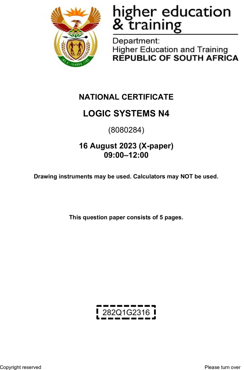 T940 Logic Systems N4 Aug QP 2023