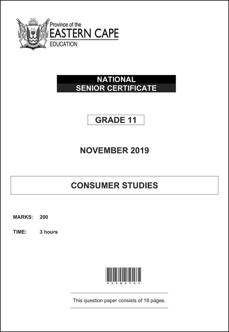 Cons Studies QP Gr11 Nov 2019 Eng D