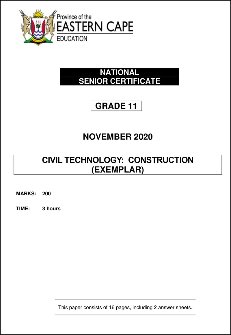 Cvlt Revised Gr11 QP Eng Nov2020 Construction