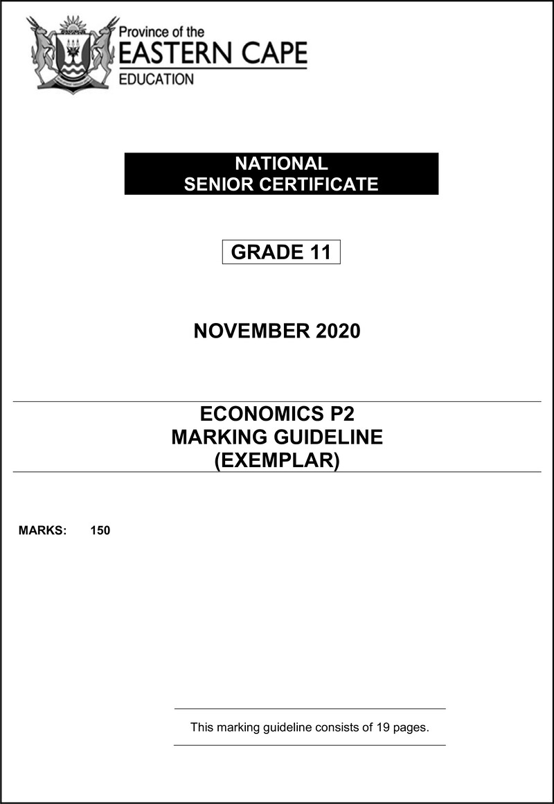 Economic P2 Gr11 Memo Nov2020 Eng D