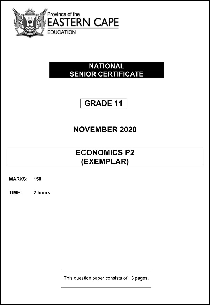 Economic P2 Gr11 QP Nov2020 Eng D