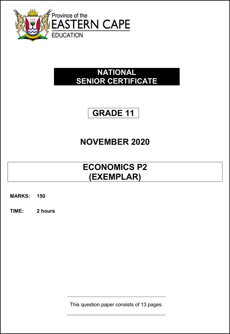 Economic P2 Gr11 QP Nov2020 Eng