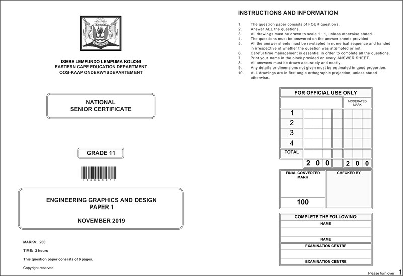 Egd P1 Grade 11 Eng QP D