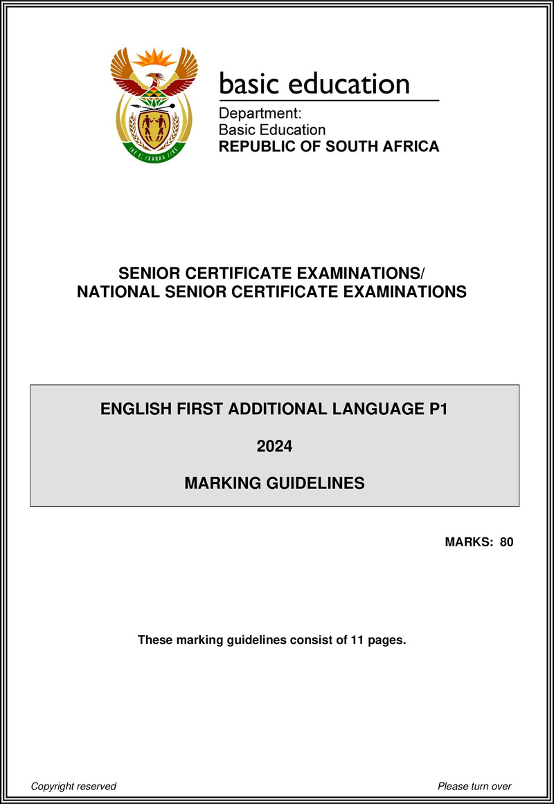 Eng Fal P1 May June 2024 Mg