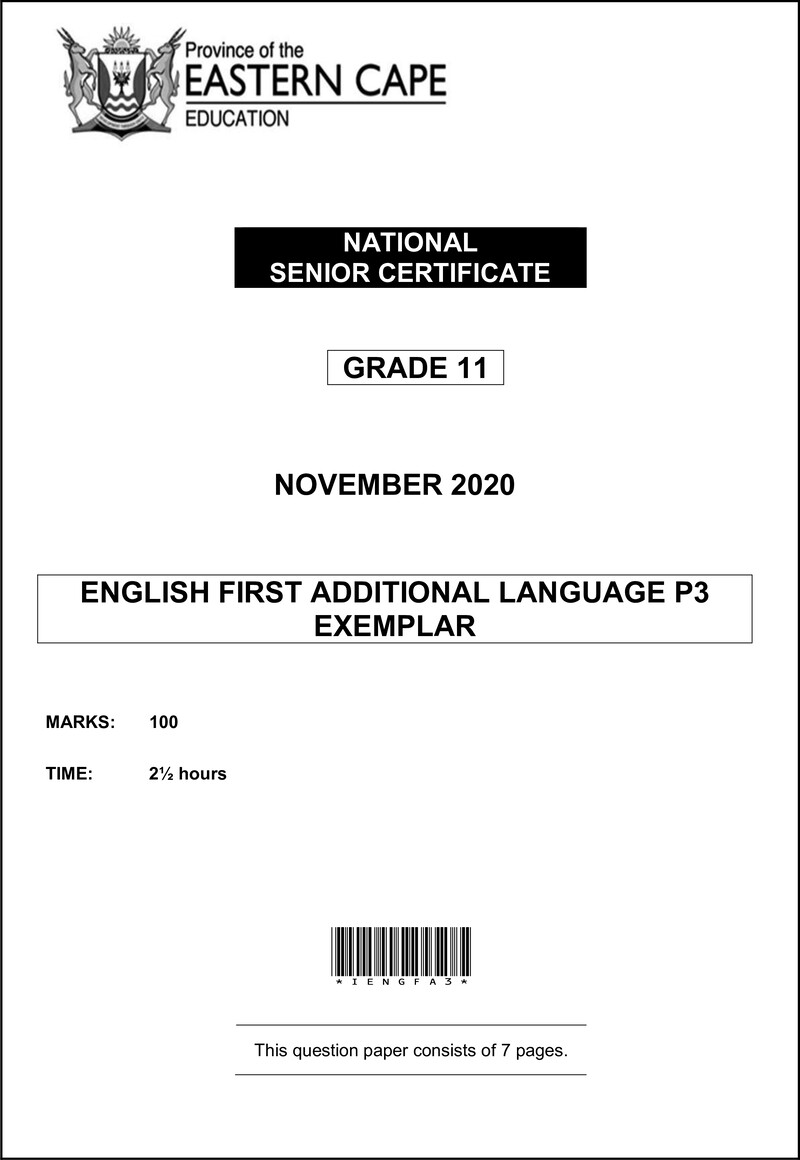 Engfal P3 QP Memo Gr11 Nov 2020 D