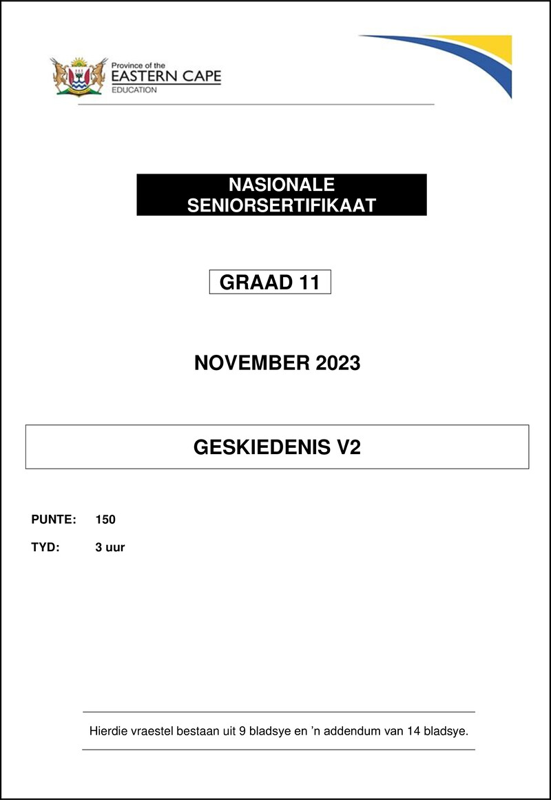 History P2 Gr11 QP Nov2023 Afr 1
