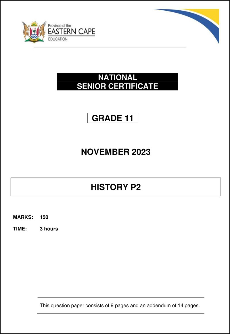 History P2 Gr11 QP Nov2023 Eng 1