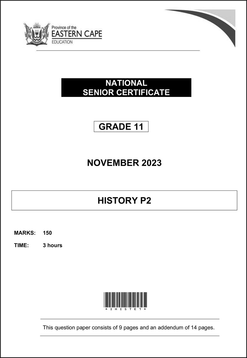 History P2 Gr11 QP Nov2023 Eng D 1