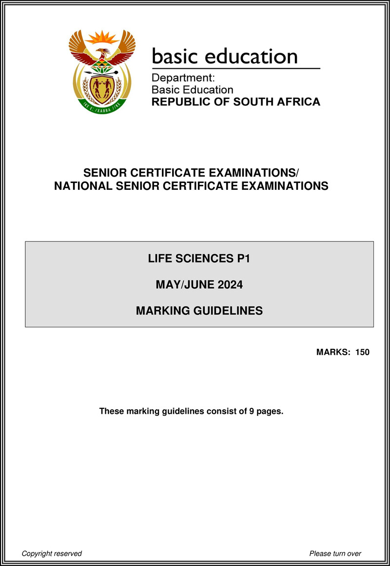 Life Sciences P1 May June 2024 Mg Eng