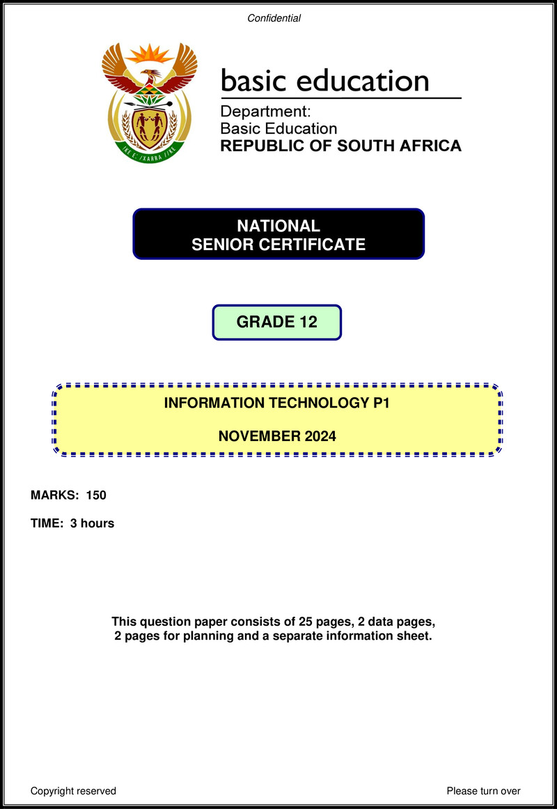 Information Technology P1 Nov 2024 Eng Gr12