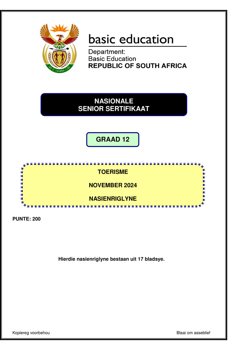 Tourism Nov 2024 Mg Afr Gr12