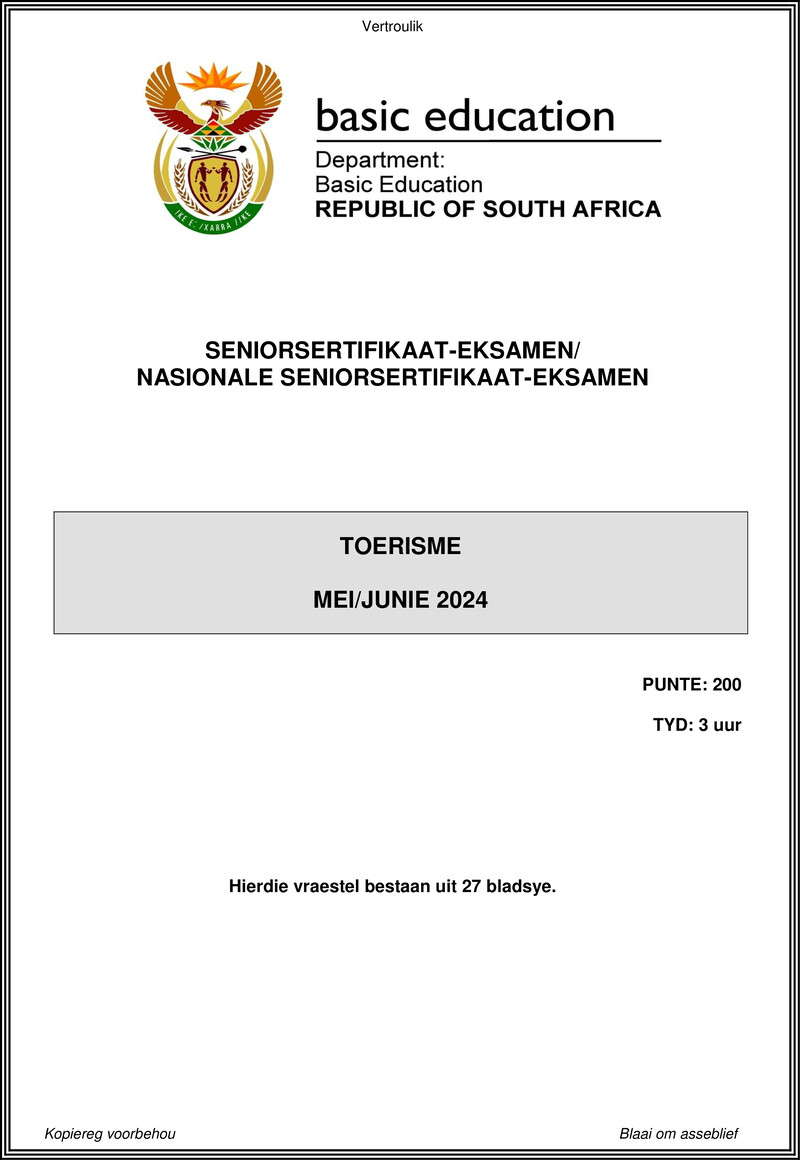 Tourism May June 2024 Afr Gr12