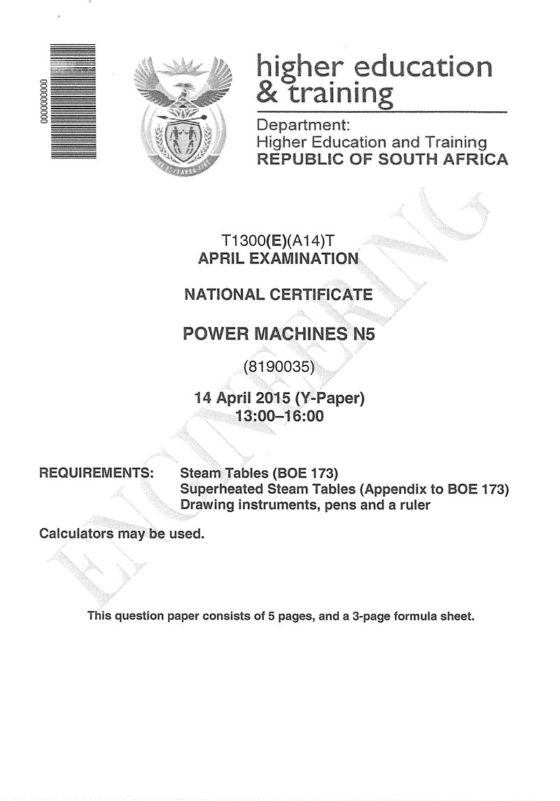 N5 Power Machines April 2015