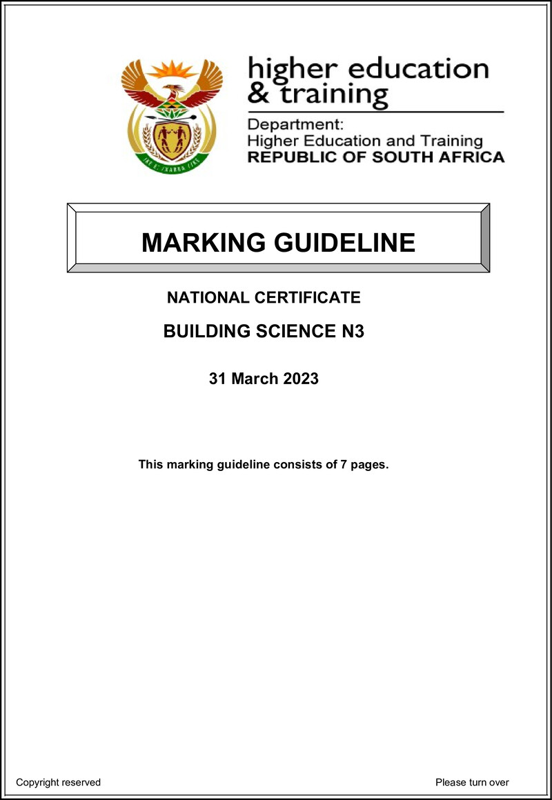 T250 Building Science N3 Memo April 2023 Sign Off