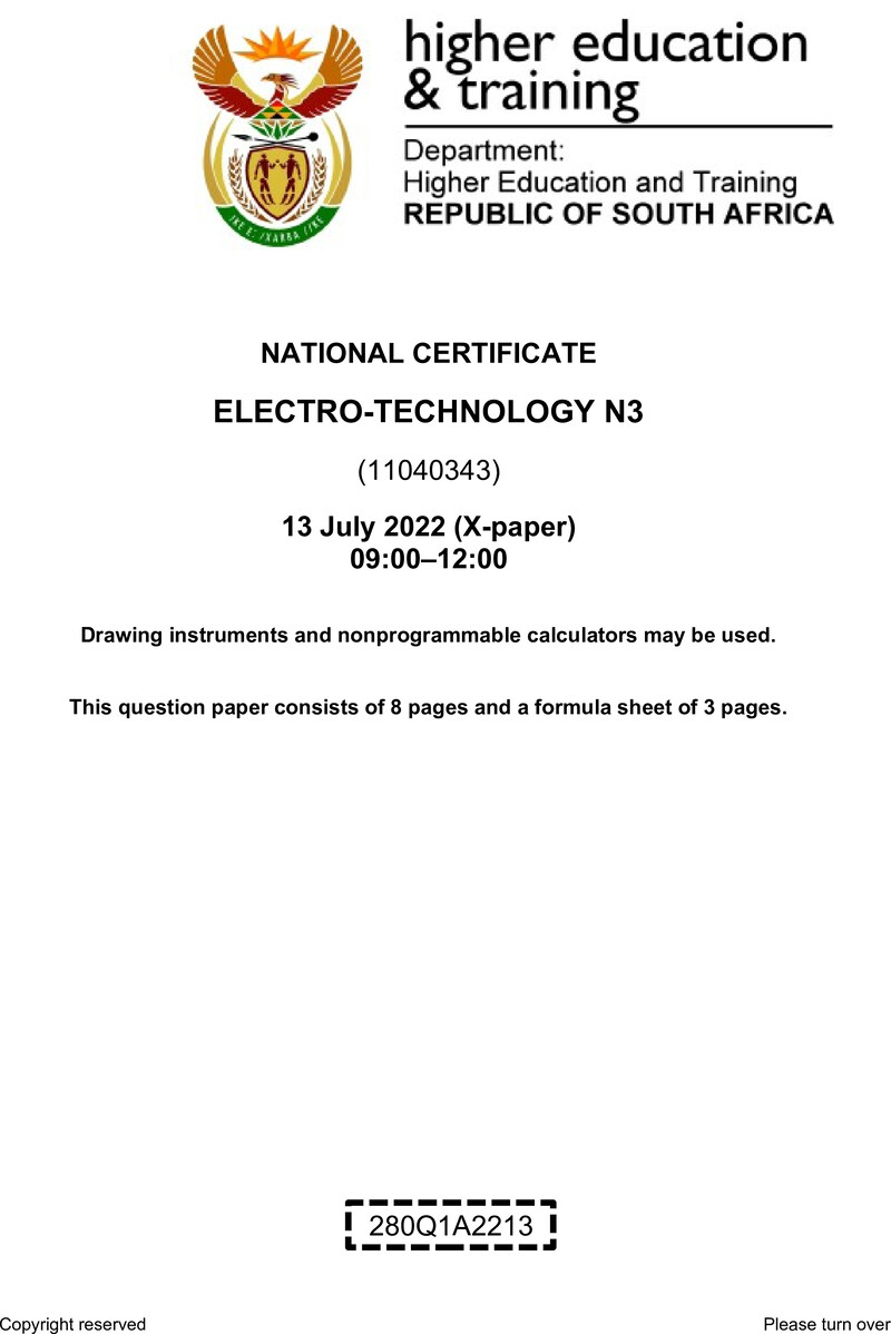 T560 Electro Technology N3 QP Aug 2022 Sign Off