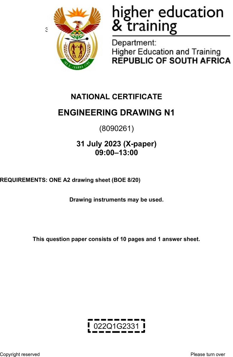 T570 Engineering Drawing N1 QP Aug 2023 Edited