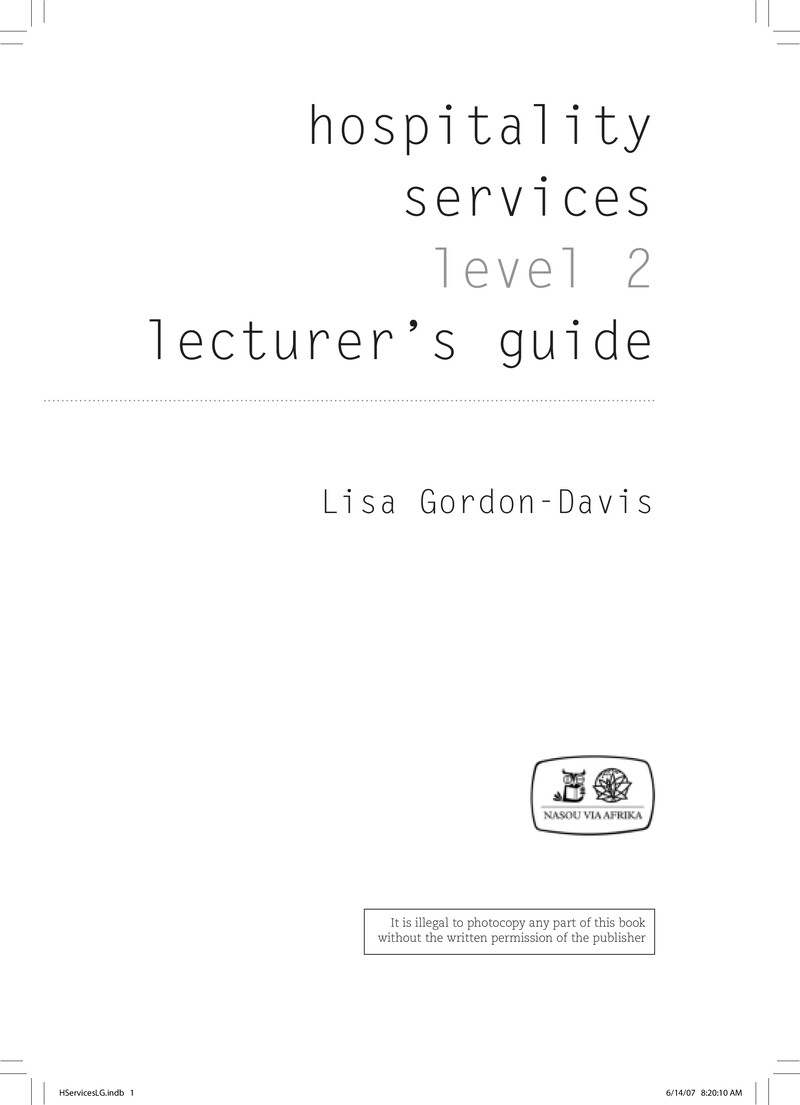 Hospitality Services L2 Lg cover