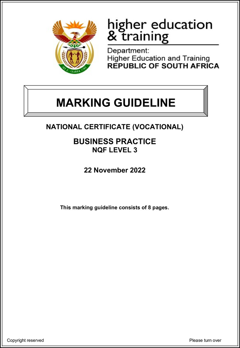 Nc360 Business Practice L3 Memo Nov 2022 Signed Off Edited