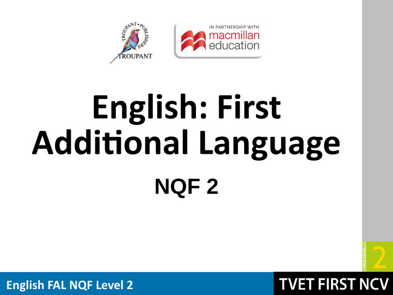 English Fal Level 2 Module 3 Lg
