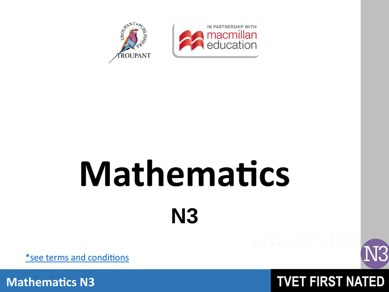 Maths N3 Module 6 Lg cover