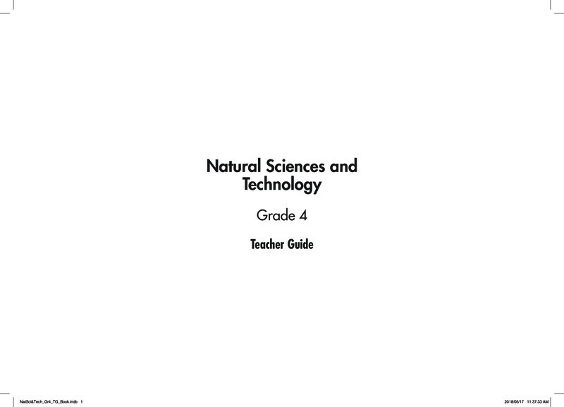 Natsci Tech Teacher Guide Grade 4