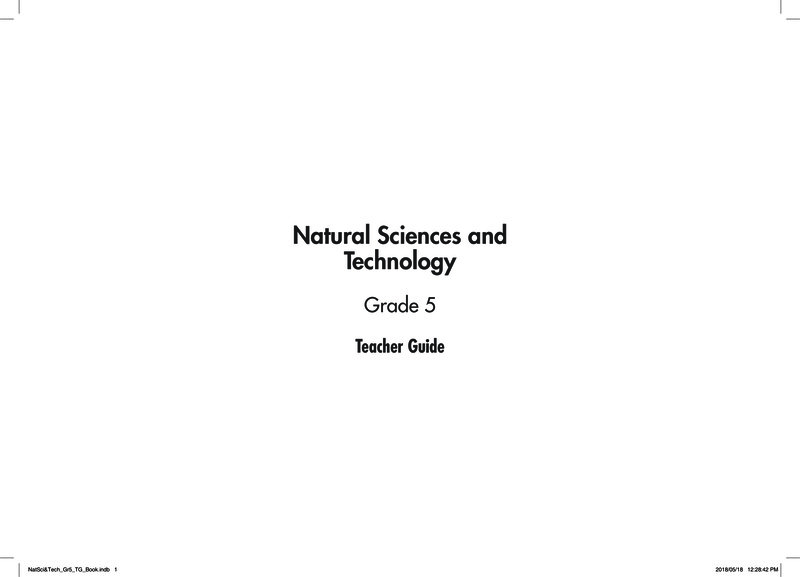 Natsci Tech Teacher Guide Grade 5