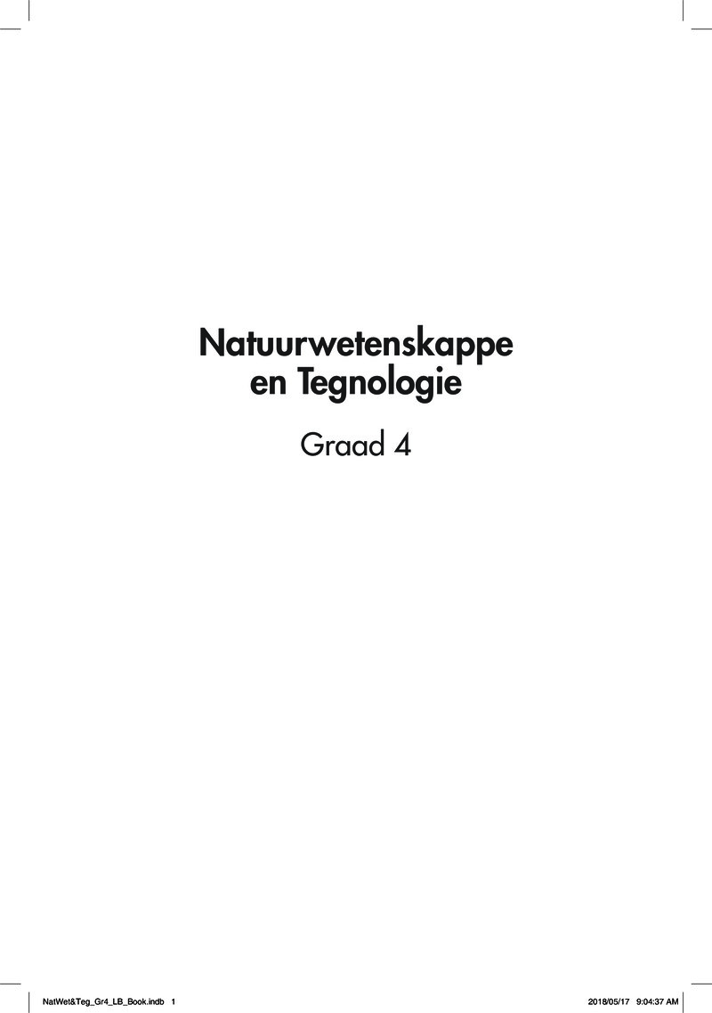Natwet Teg Leerderboek Grade 4