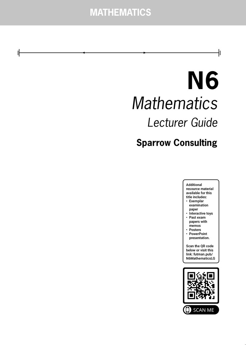 Mathematics Lecturer Guide 2023 N6
