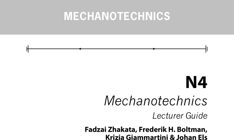Mechanotechnics Lecturer Guide N4 cover