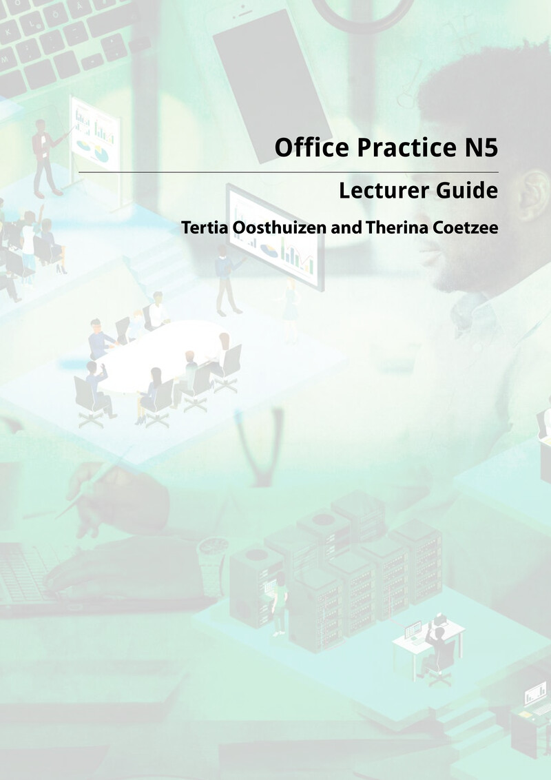 Office Practice Lecturer Guide N5 cover