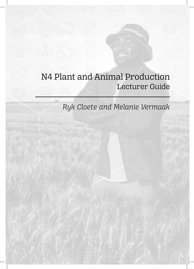 Plant And Animal Production Lecturer Guide N4 cover