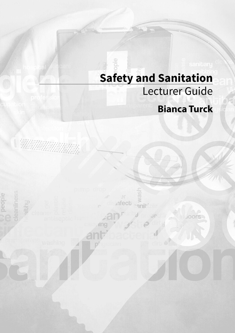 Safety Sanitation Lecturer Guide N4 cover