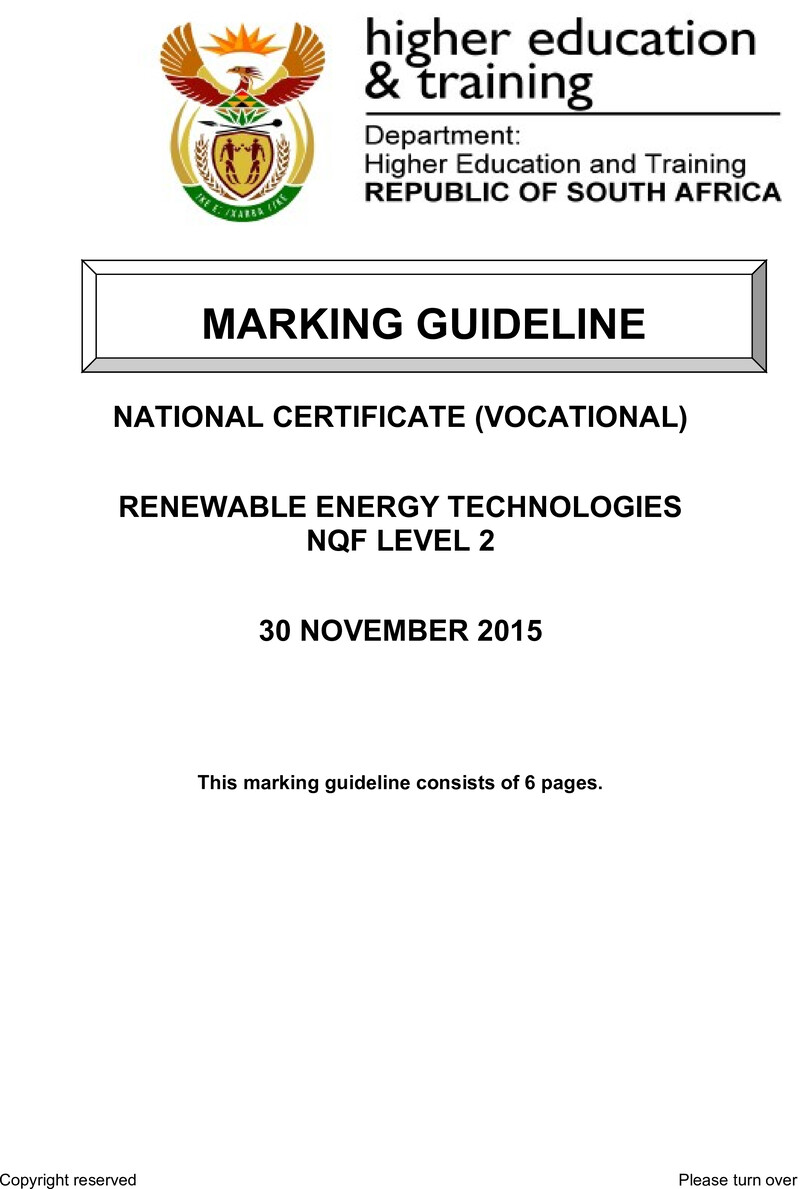 Nc Renewable Energy Technologies L2 Memo Nov 2015