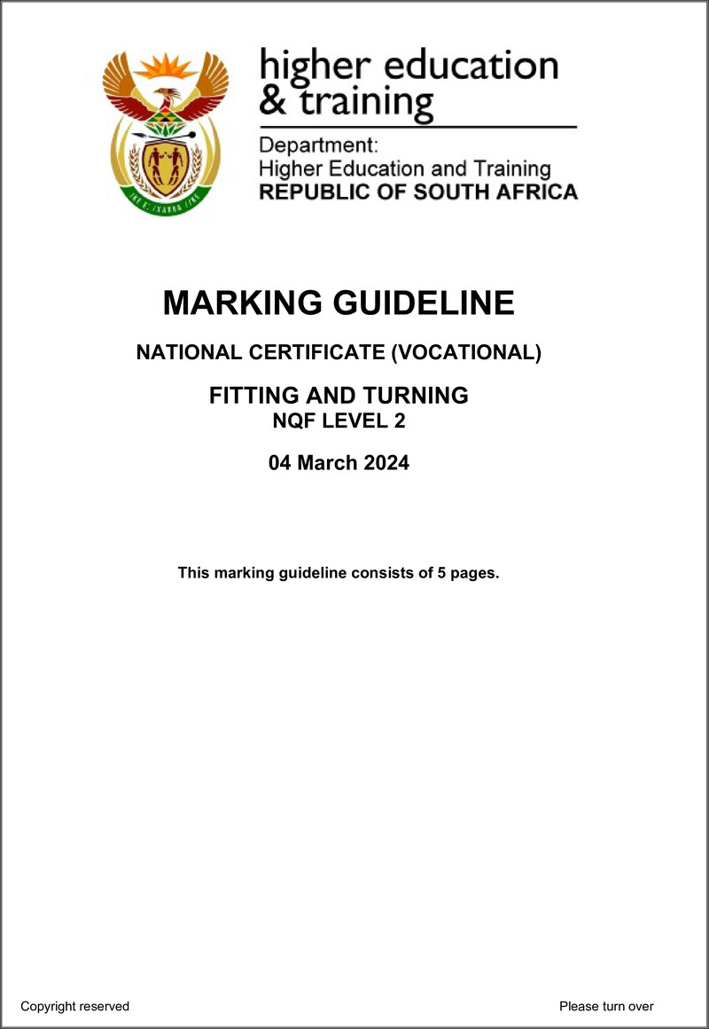 Nc1280 Fitting And Turning L2 Memo Supp 2024