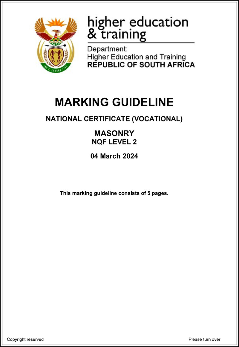 Nc1880 Masonry L2 Memo Supp 2024