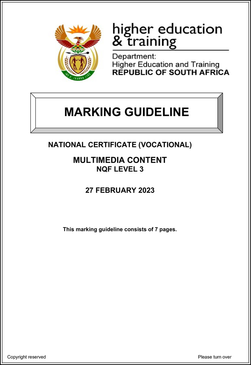 Nc2130 Multimedia Content L3 Memo Supp 2023Edt