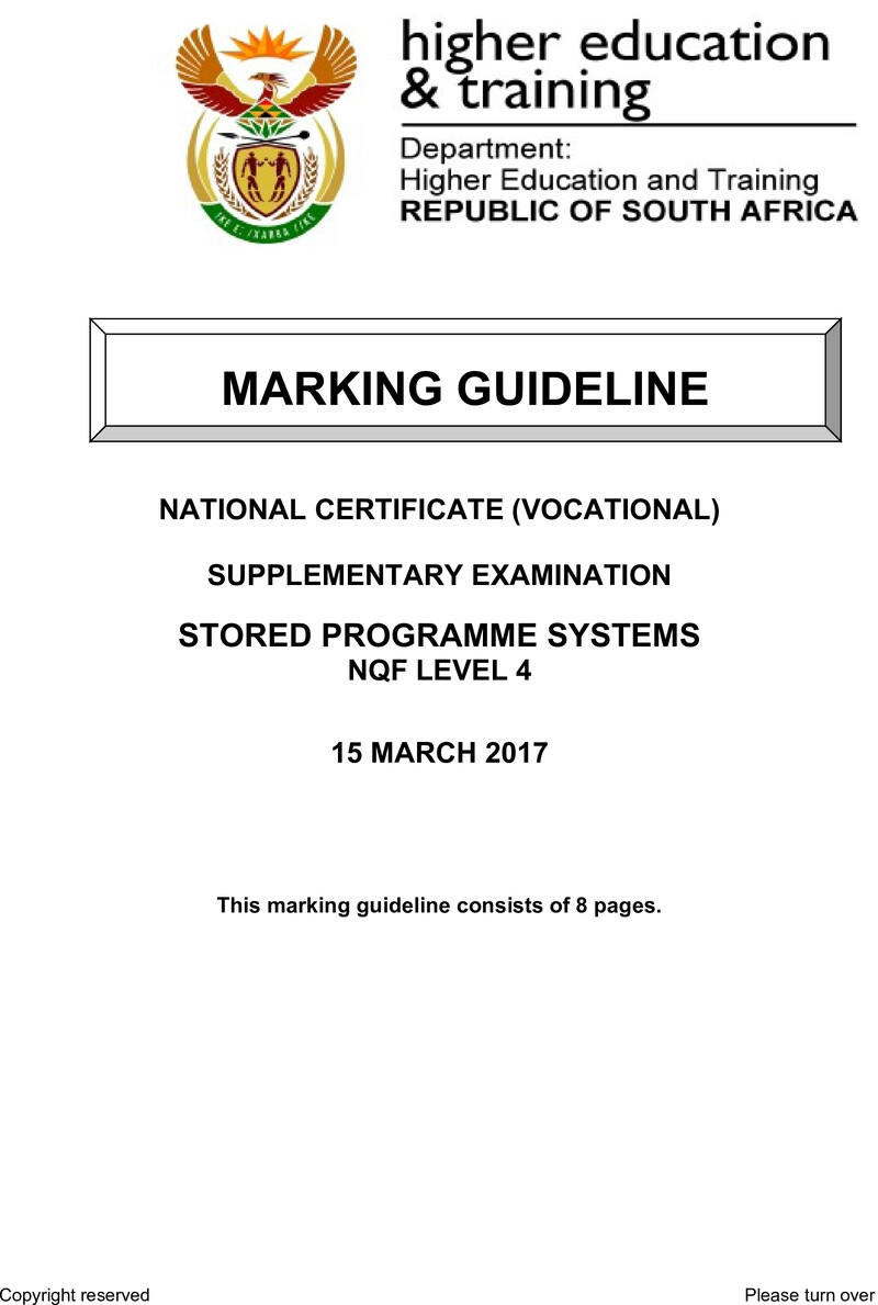 Nc2740 Stored Programme Systems L4 Memo Supp 2017