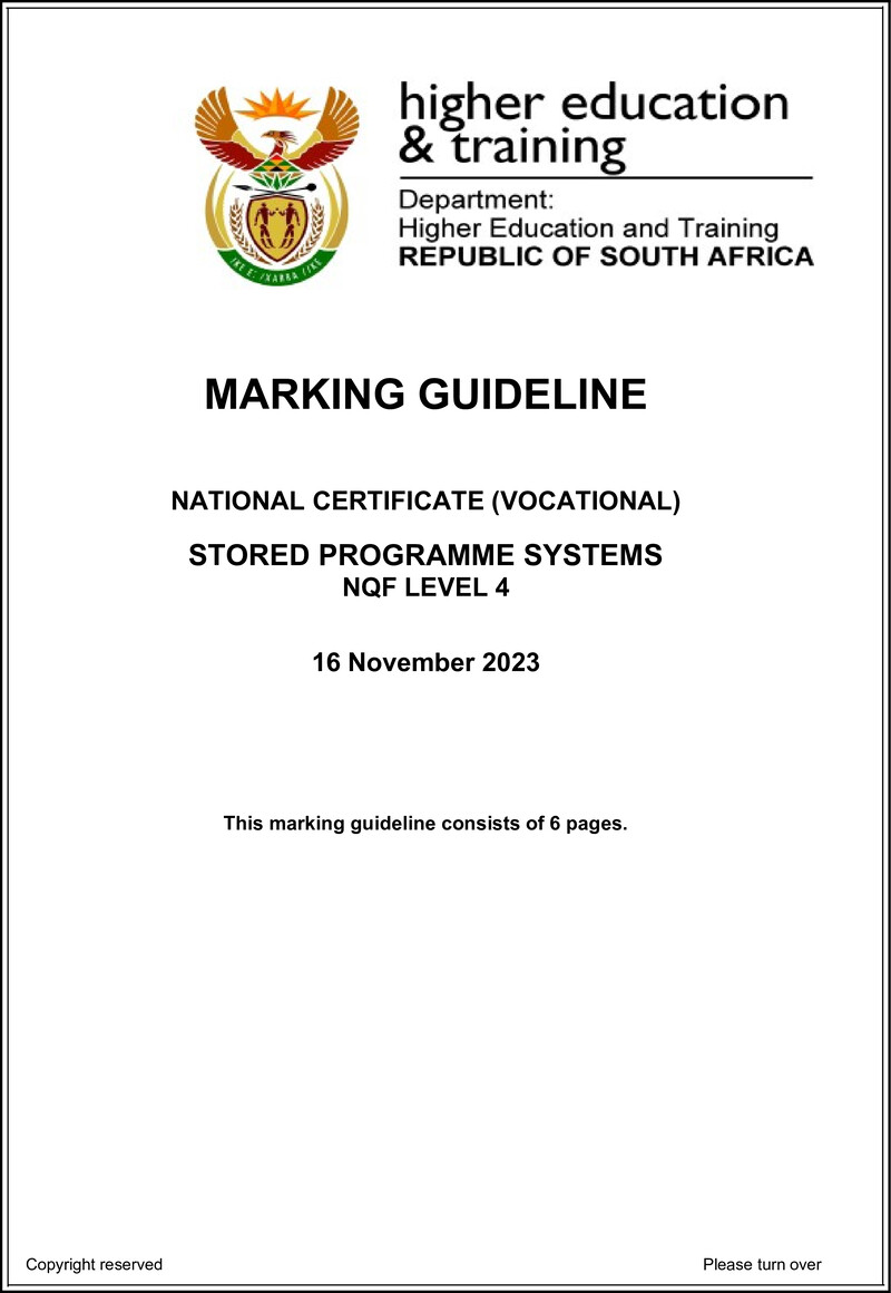 Nc2760 Stored Programme Systems L4 Memo Nov 2023