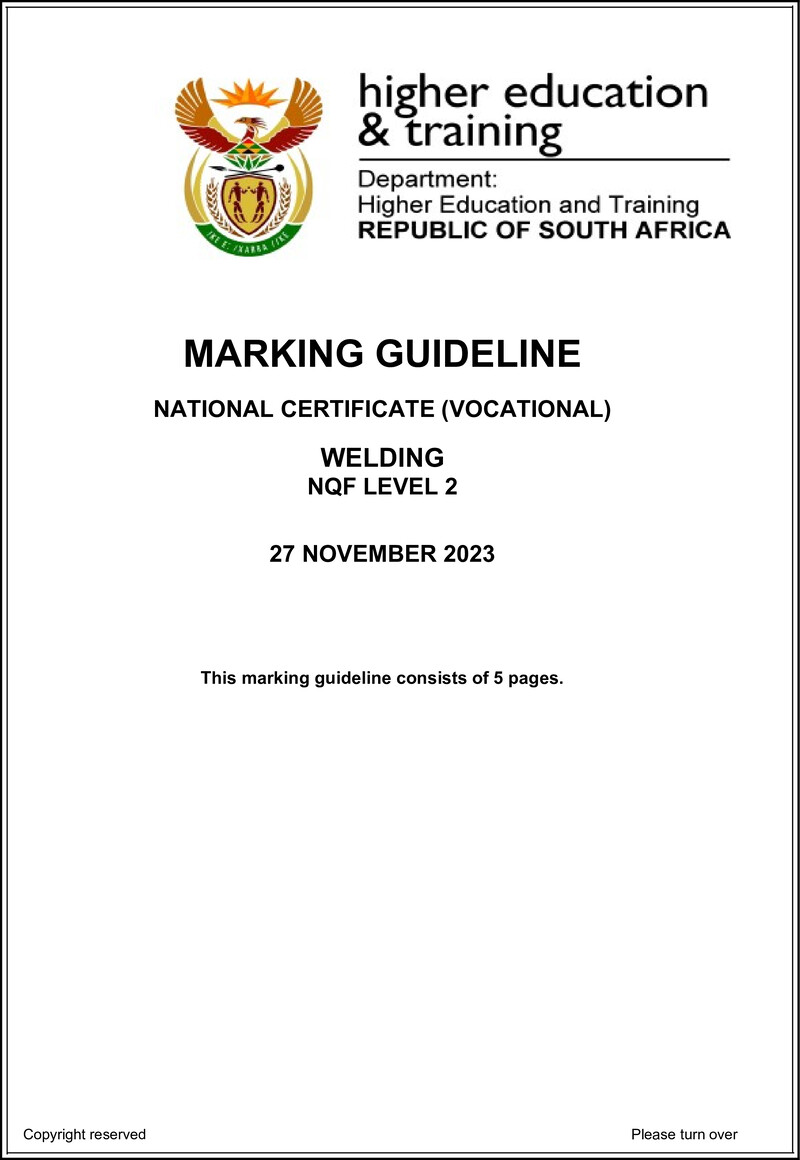 Nc2990 Welding L3 Memo Nov 2023