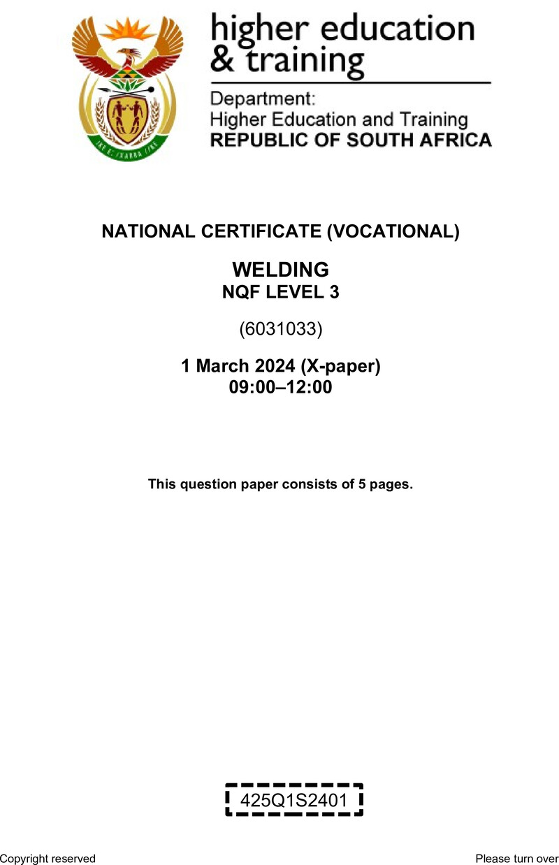 Nc2990 Welding L3 Supp QP 2024