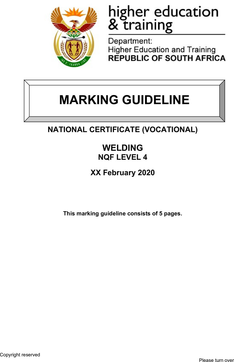 Nc3000 Welding L4 Memo Feb 2020