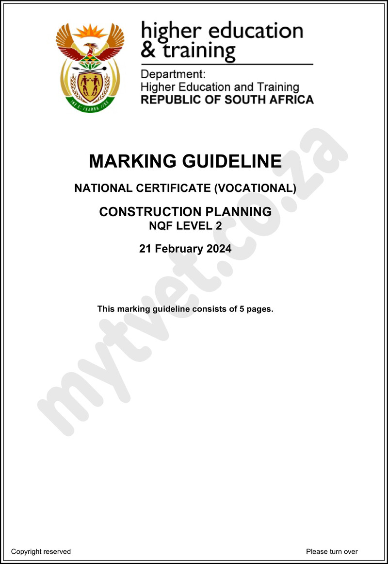 Nc590 Construction Planning L2 Memo Supp 2024