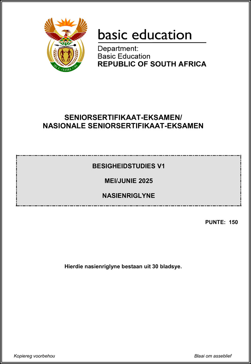 Business Studies P1 May June 2025 Mg Afr Gr12