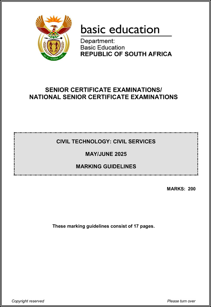 Civil Technology May June 2025 Civil Services Mg Eng Gr12