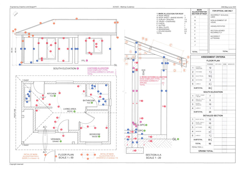 Engineering Graphics Design P1 May June 2025 Mg Eng Q4 A3 Gr12